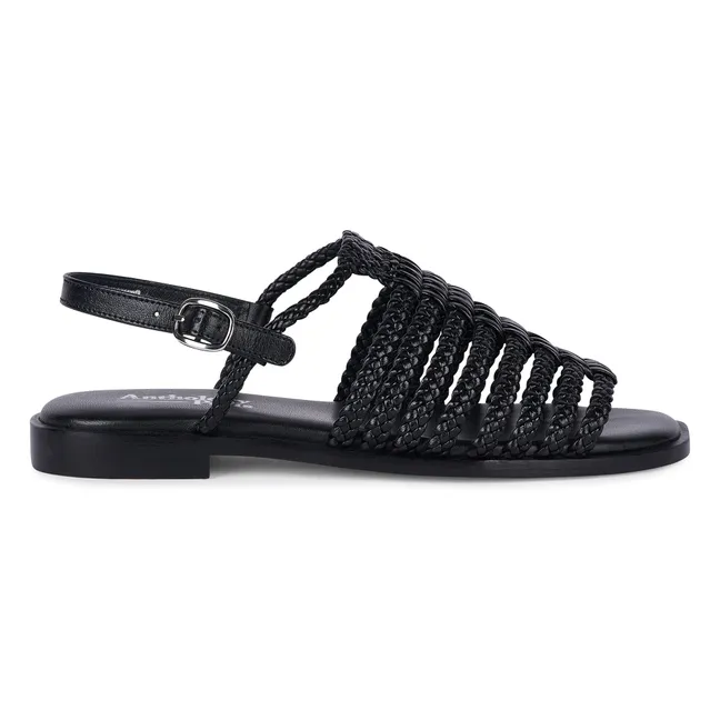 Sandalias Isaora | Negro