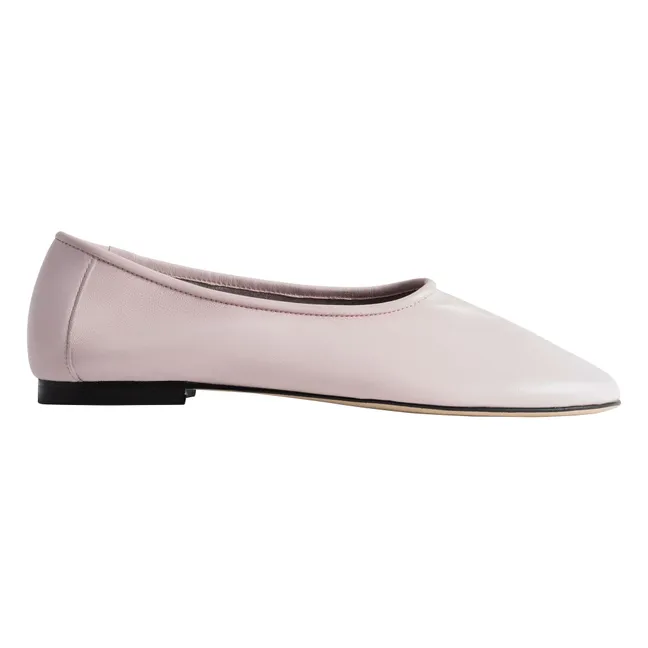 Ballerines Prudence Cuir | Rose pâle