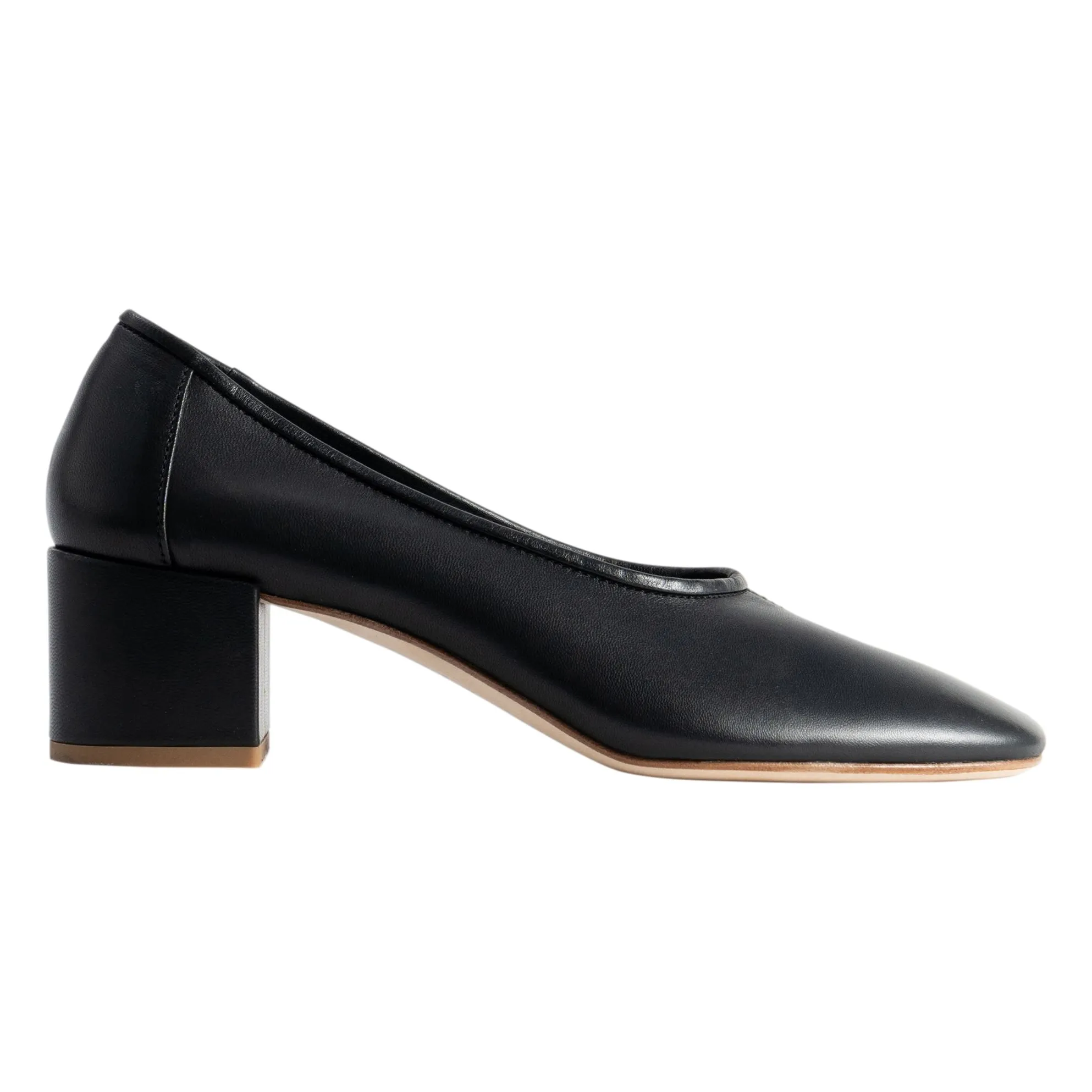 Escarpins Prudence 45 Cuir | Noir- Image produit n°0