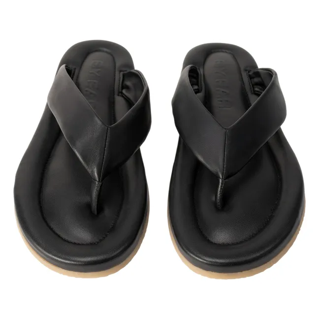 Sandalias de piel Dasha 2.0 | Negro