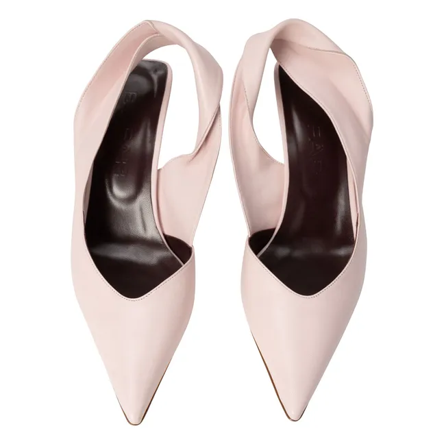 Yasha Leather pumps | Pale Pink