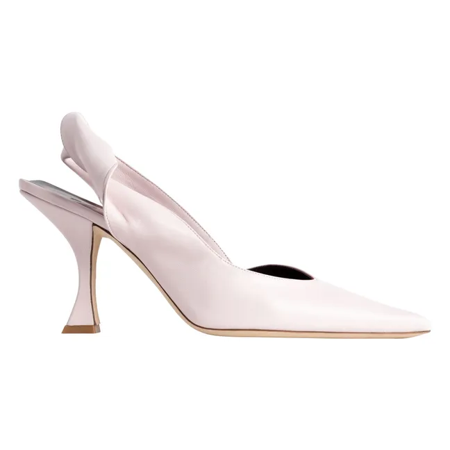 Yasha Leather pumps | Pale Pink