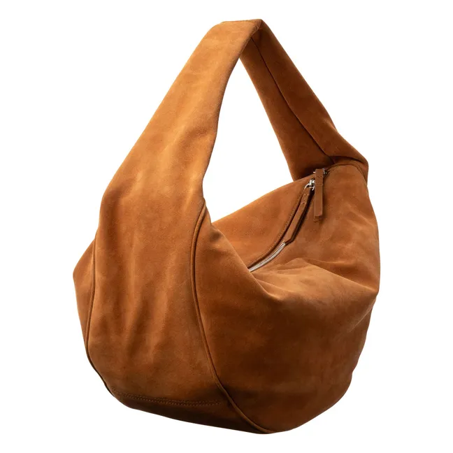 Sac Maxi Cush Suède | Camel