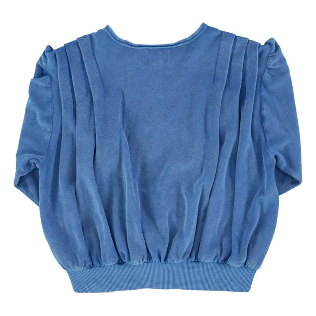 Cardigan Adelaide Coton Bio | Bleu