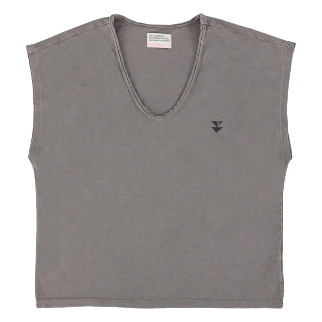 Camiseta Camille de algodón | Gris