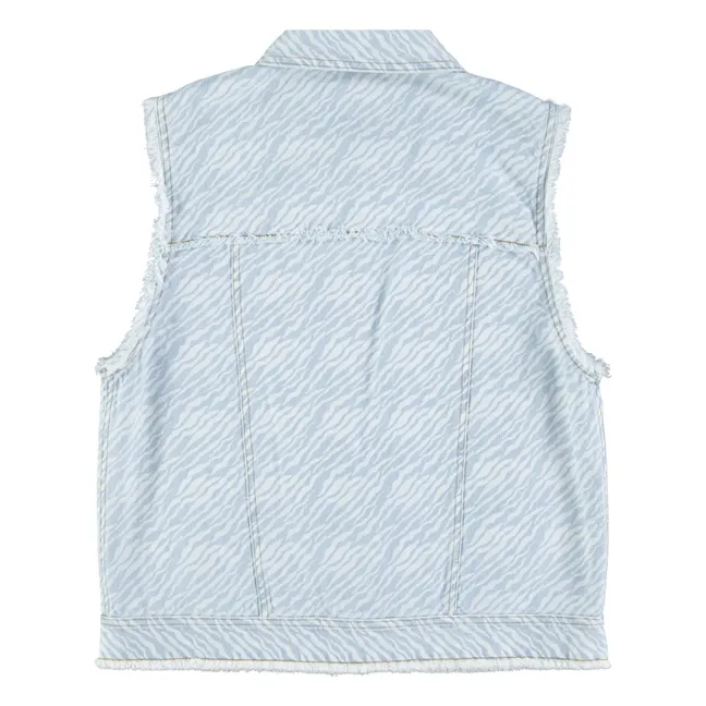 Veste Sans Manches | Bleu jean