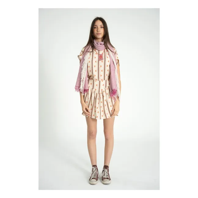 Jupe Floral | Ecru