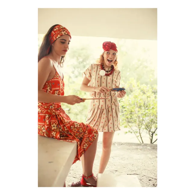 Jupe Floral | Ecru