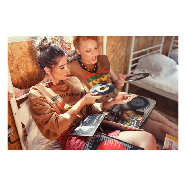 Sudadera Julie de algodón orgánico | Marrón