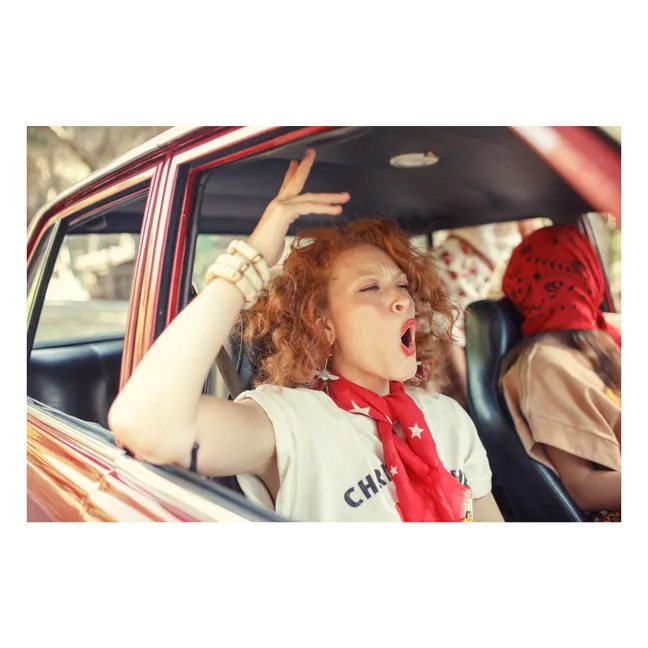 Camiseta Marta de lino y algodón | Crudo