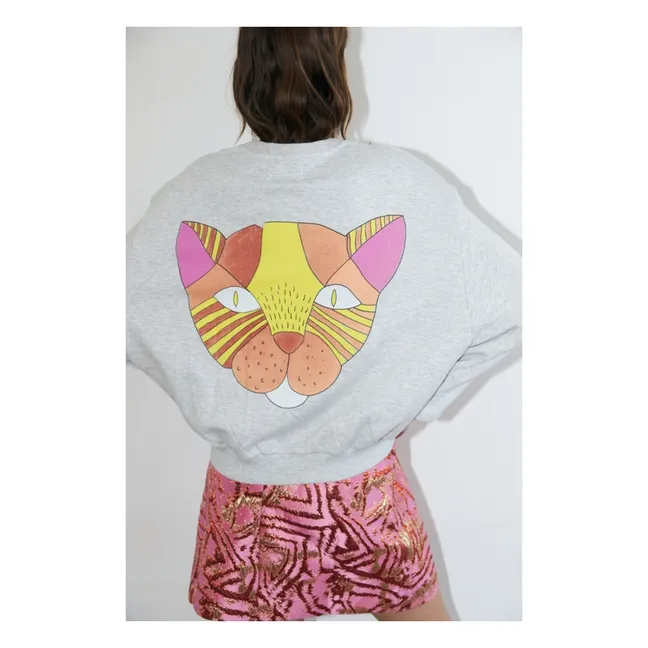 Sweat Chat Sydney Coton | Gris