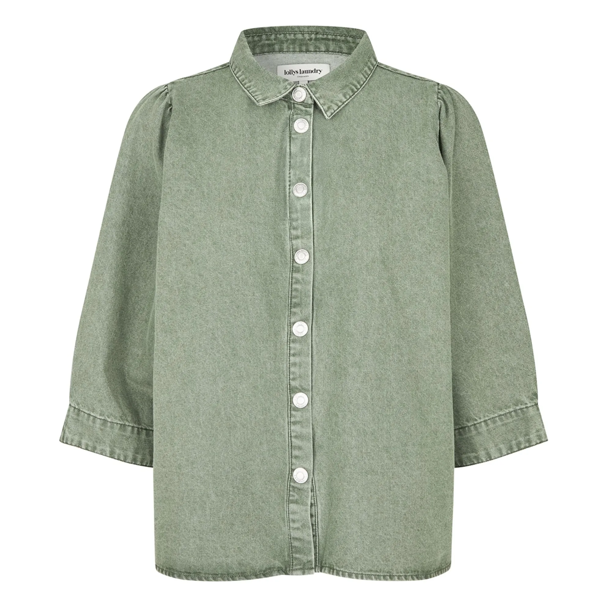 Lollys Laundry Khaki Bono Cotton Shirt