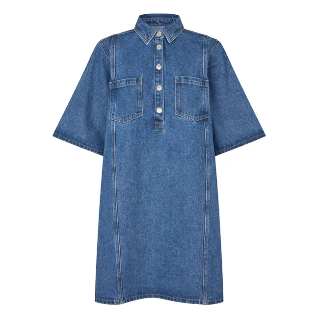 Vestido Mola de algodón | Vaquero