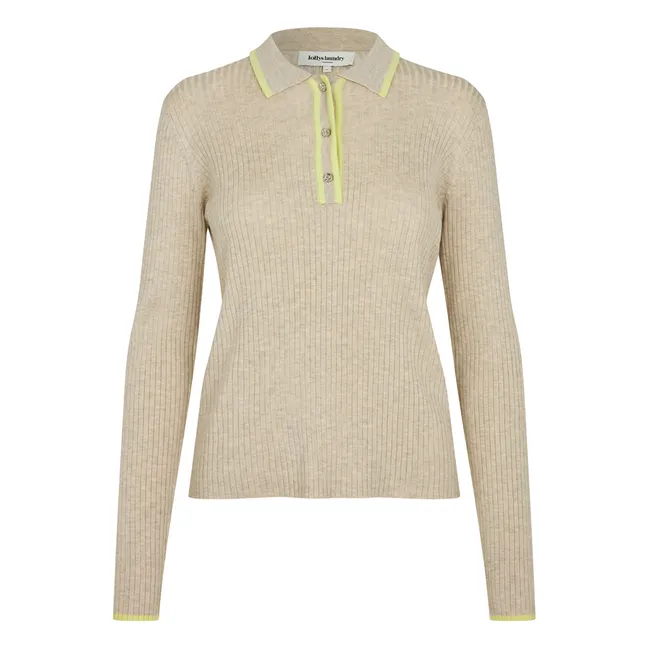 Polo Julio sweater | Beige