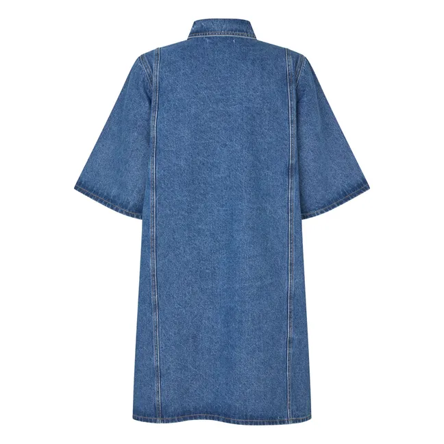 Robe Mola Coton | Bleu jean