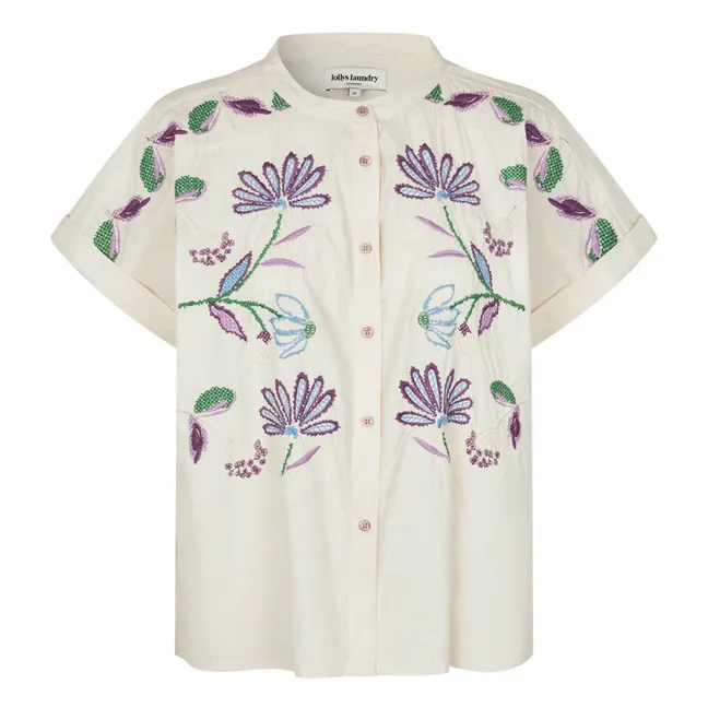 Mya Cotton blouse | Cream