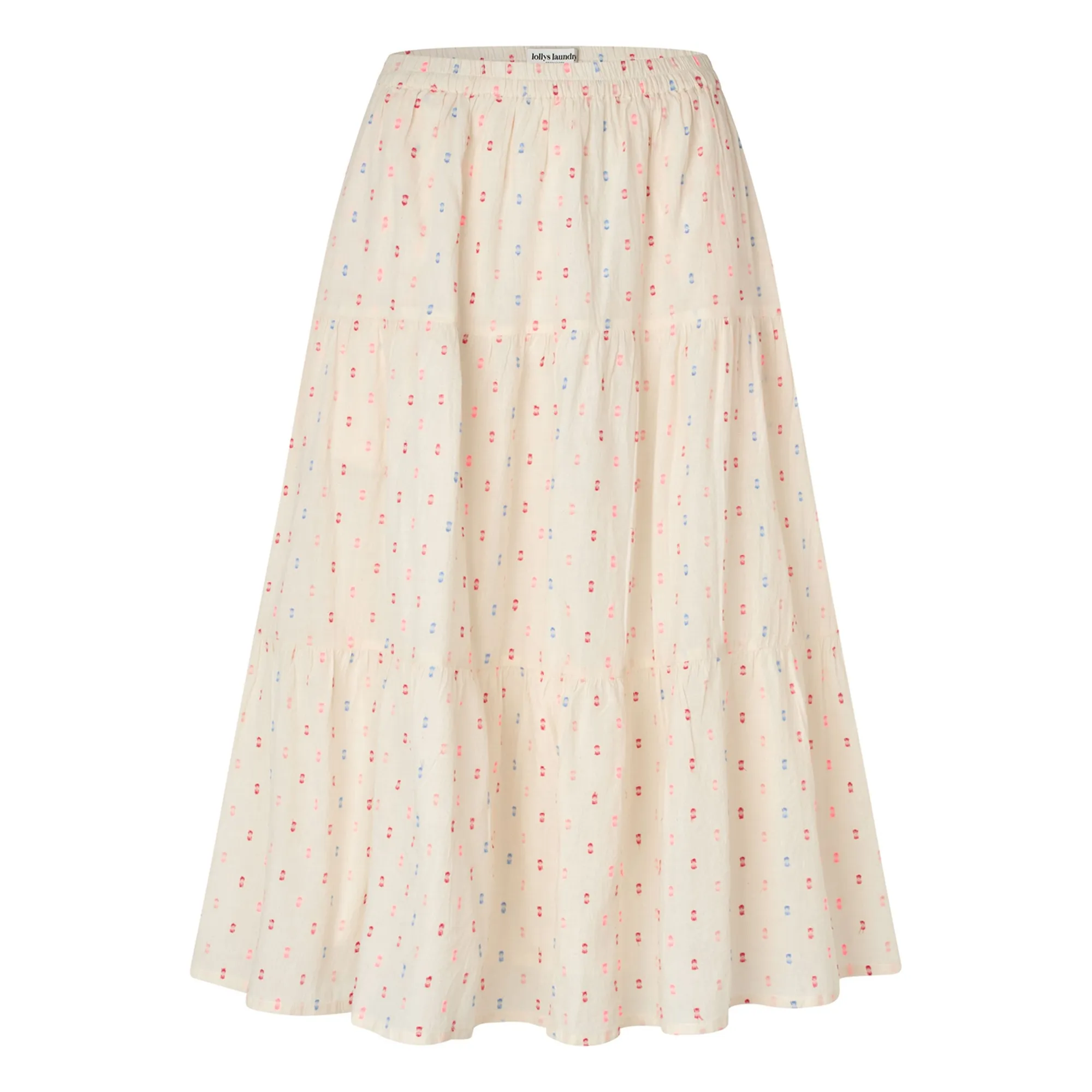 Lollys Laundry - Jupe longue femme - Coton - Crème - Taille S