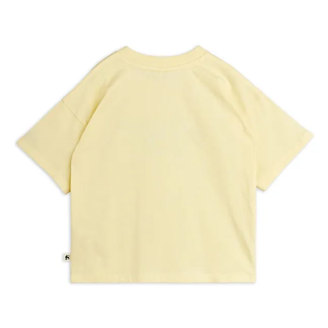 Camiseta To The Moon And Back Algodón orgánico | Amarillo