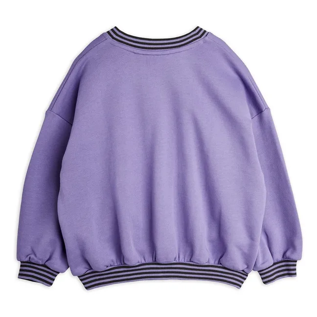 Sweat Football Coton Bio | Violet