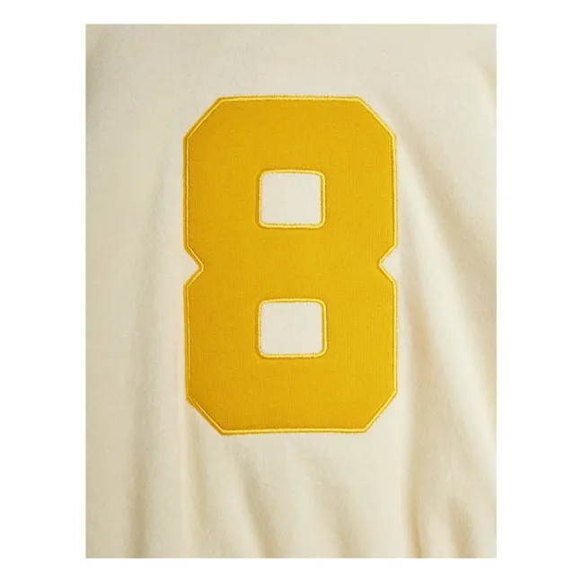 Sudadera de rizo de algodón orgánico Alien City | Crudo