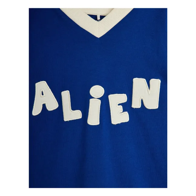 T-shirt Alien Coton Bio | Bleu