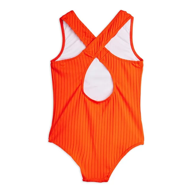 Maillot de Bain Society Fibres Recyclées | Rouge