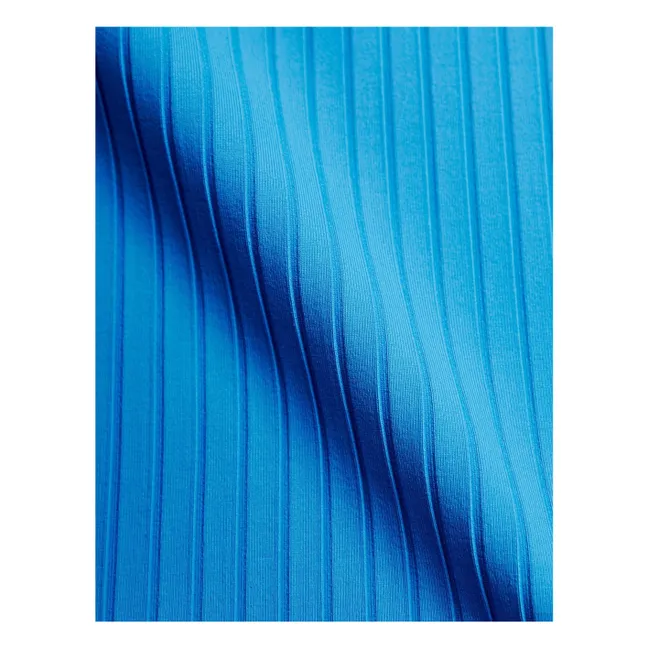 Camiseta de baño anti-UV Fibras recicladas | Azul