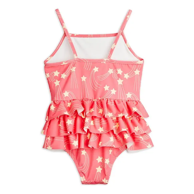 Traje de baño Flying Stars Fibras recicladas | Rosa