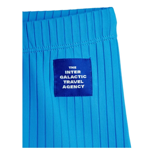 Short de Bain Travel Agency Fibres Recyclées | Bleu