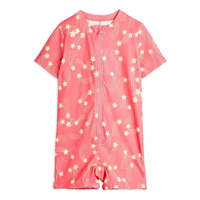 Bañador Anti-UV Stars Fibras recicladas | Rosa