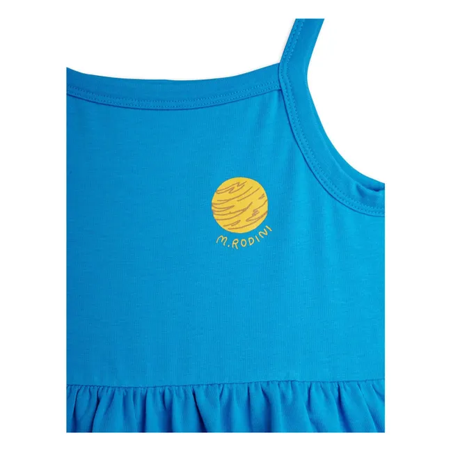 Vestido Planète Coton Bio | Azul