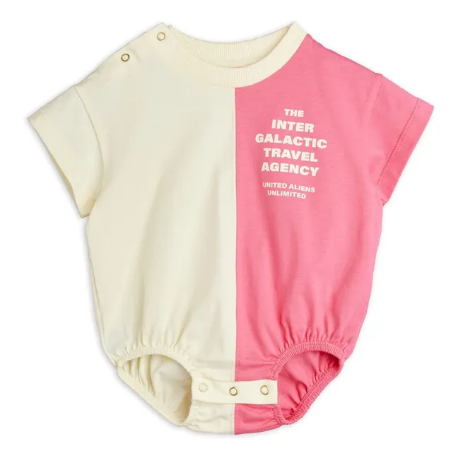 Body Split Coton Bio | Rose