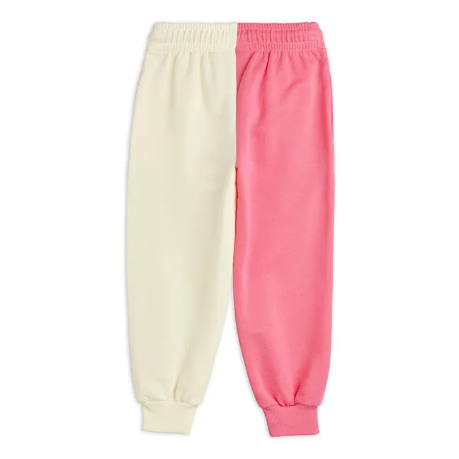 Jogger Split Coton Bio | Rose