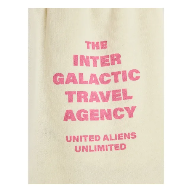 Jogger Split Coton Bio | Rose