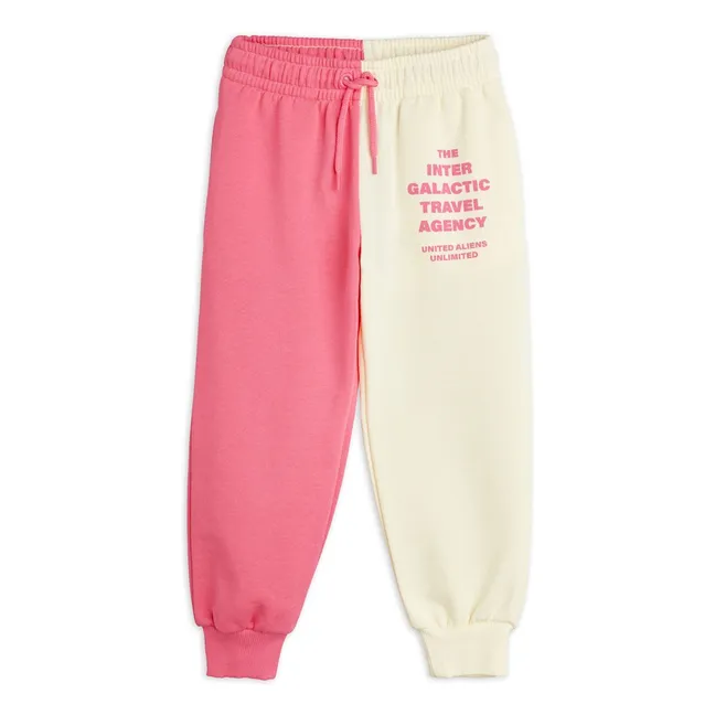 Split Jogger Organic Cotton | Pink