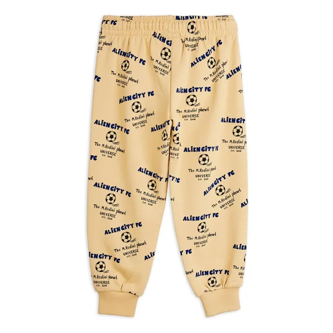 Jogger de algodón orgánico Alien City | Beige