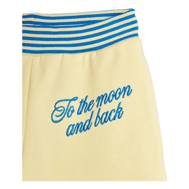 Jogger To The Moon And Back Coton Bio | Jaune