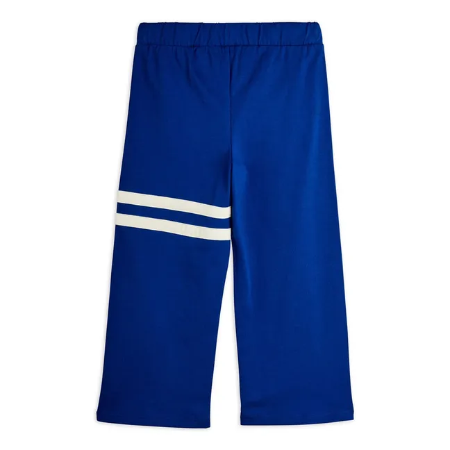 Pantalones de algodón orgánico Alien | Azul