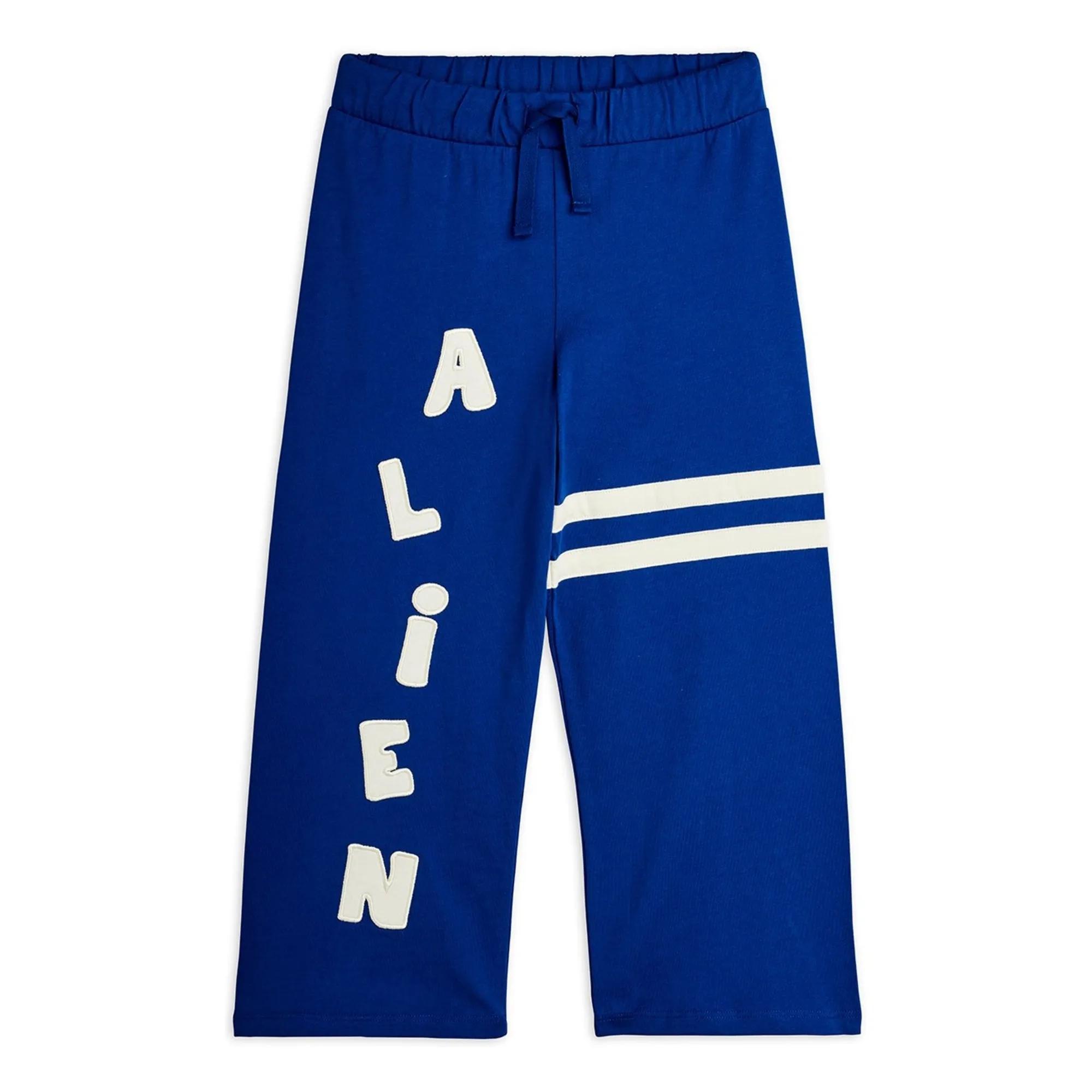 Mini Rodini Blue Alien Organic Cotton Pants