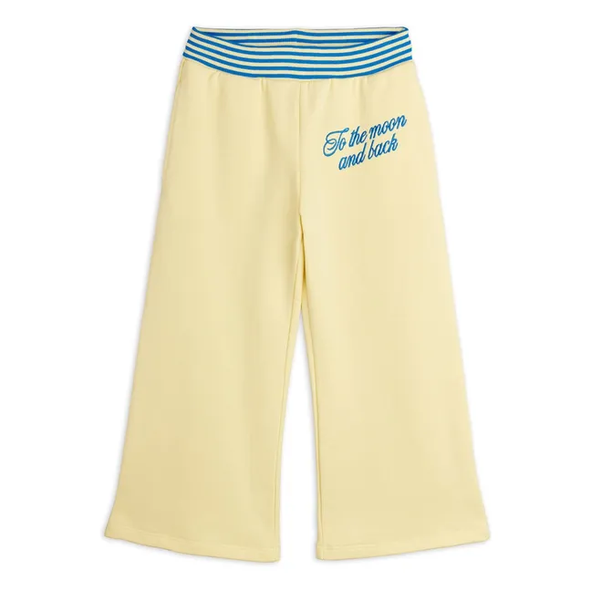 Jogger To The Moon And Back Organic Cotton | Yellow