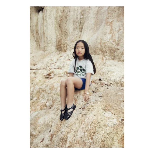 Organic Cotton Eye T-Shirt | Heather grey