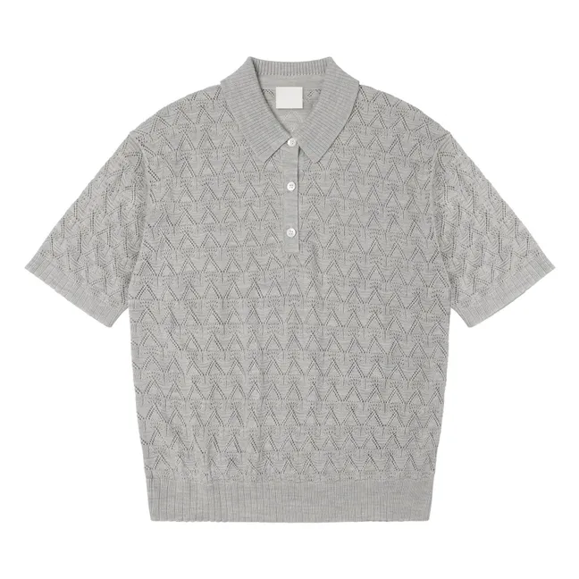 Polo Lana | Gris