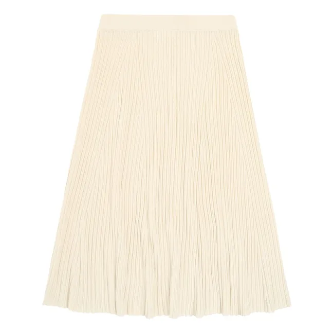 Jupe High Twist | Ecru
