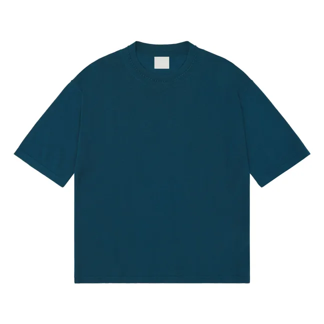 Camiseta High Twist Box | Azul