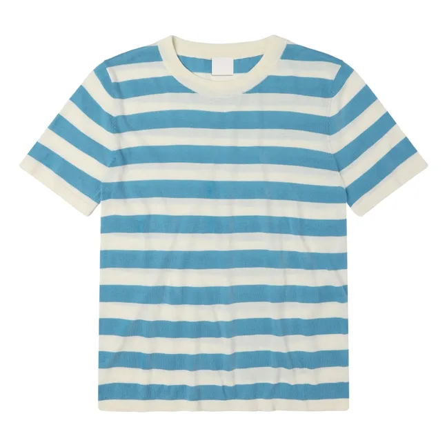 Camiseta de rayas | Azul