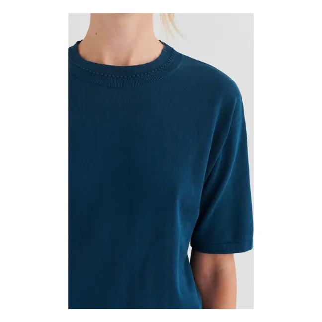 Camiseta High Twist Box | Azul