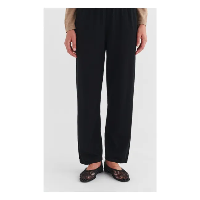 Pantaloni dritti | Nero