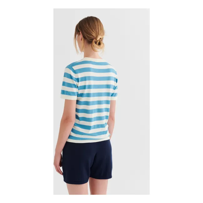 Maglietta a righe | Blu