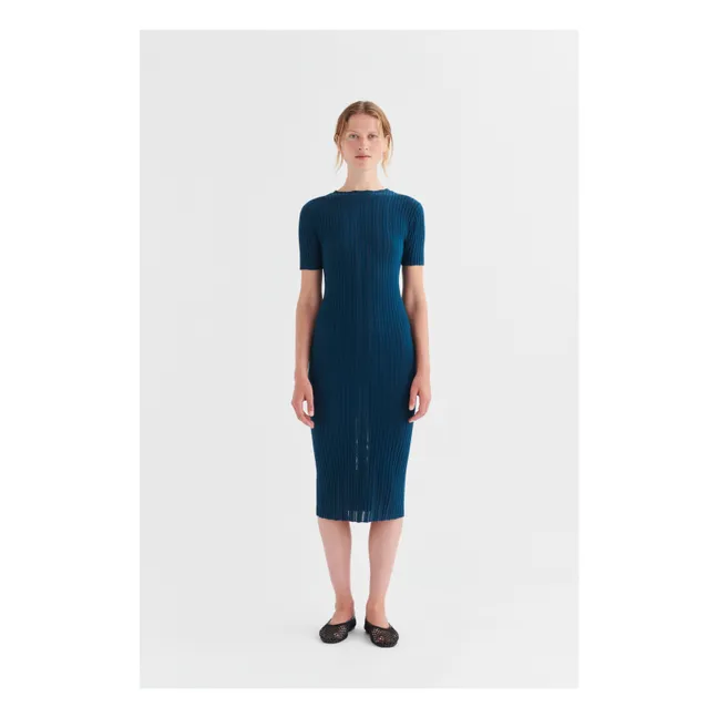 Vestido High Twist | Azul