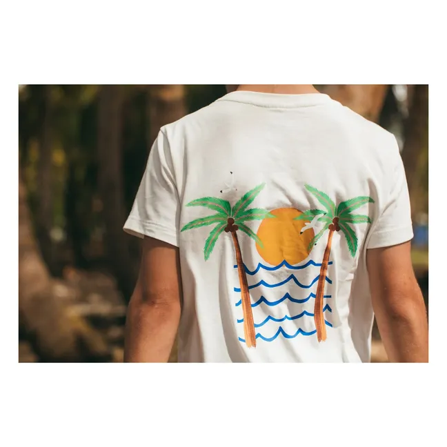 T-shirt Imprimé Isla Bonita | Blanc
